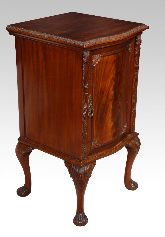 Mahogany bedside cabinet circa 1910