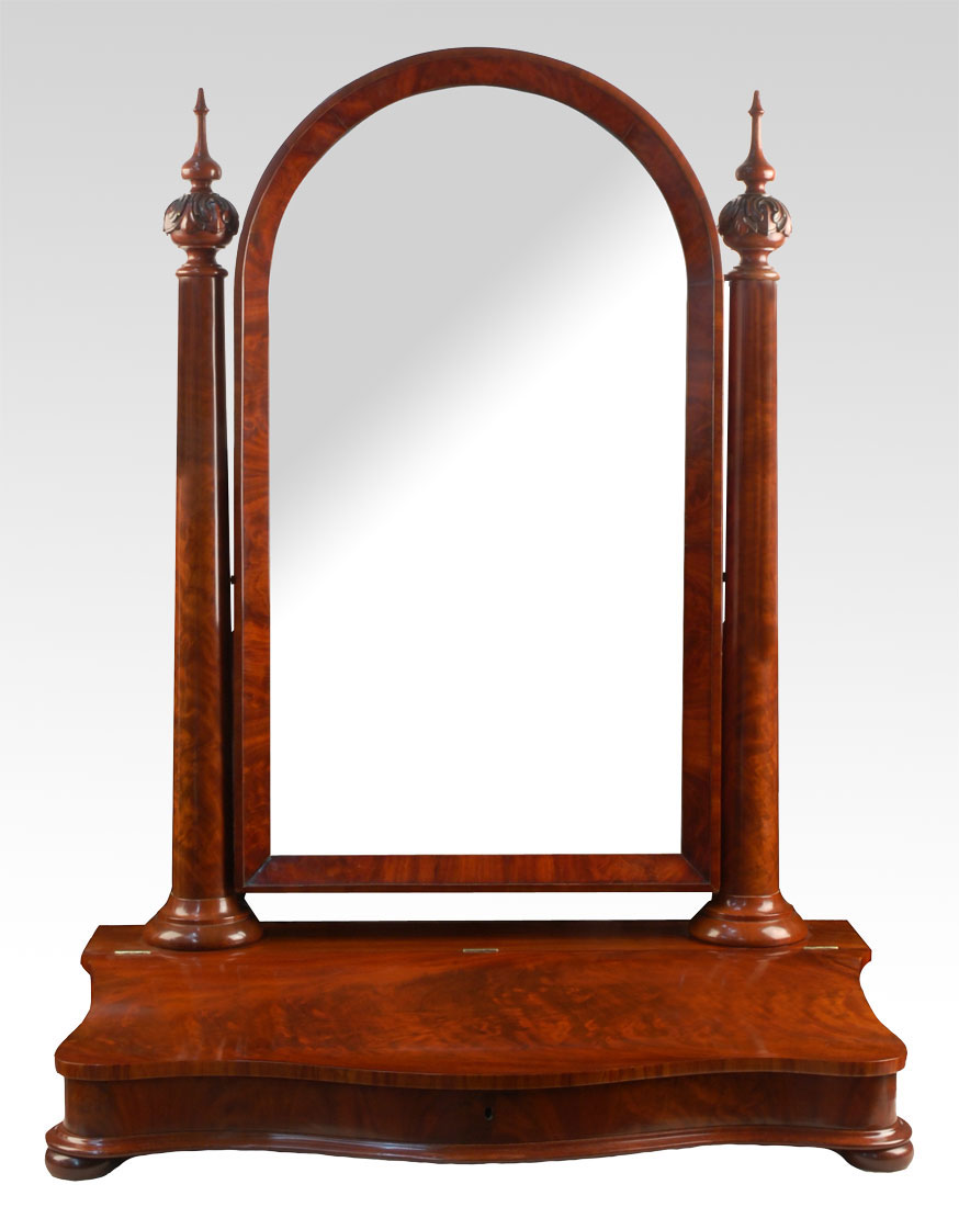 Victorian mahogany Dressing table mirror circa 1870