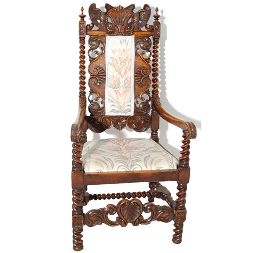 Antique oak Armchair Circa 1900