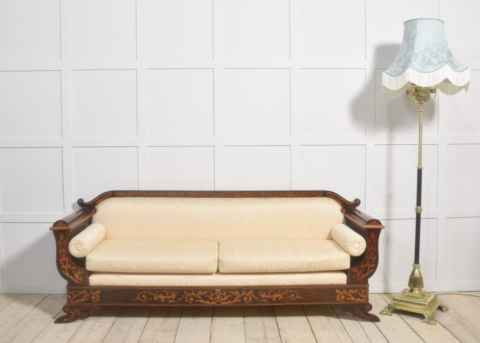 Dutch Marquetry Settee