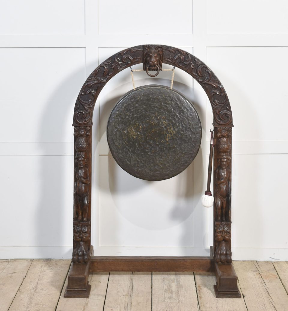 Large oak dinner gong