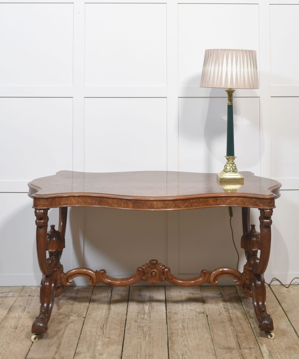 Walnut hall table