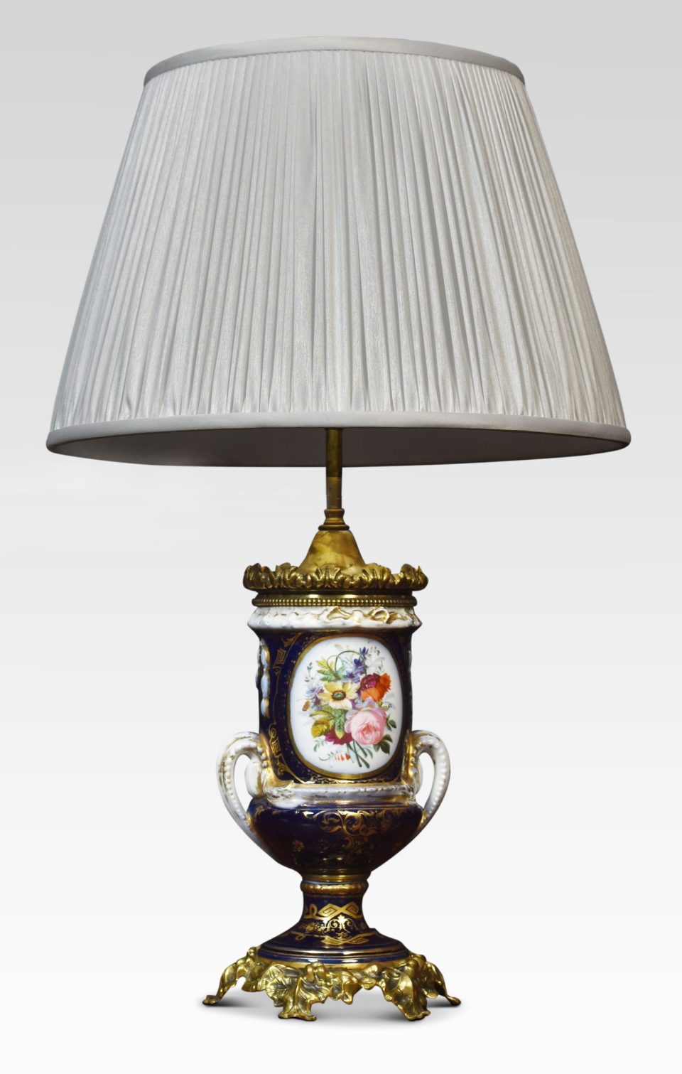 French Sevres style table lamp