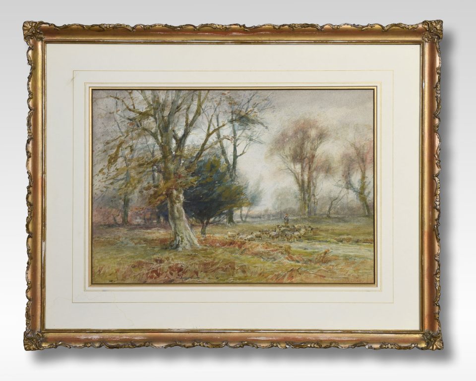 W Ramsey watercolour