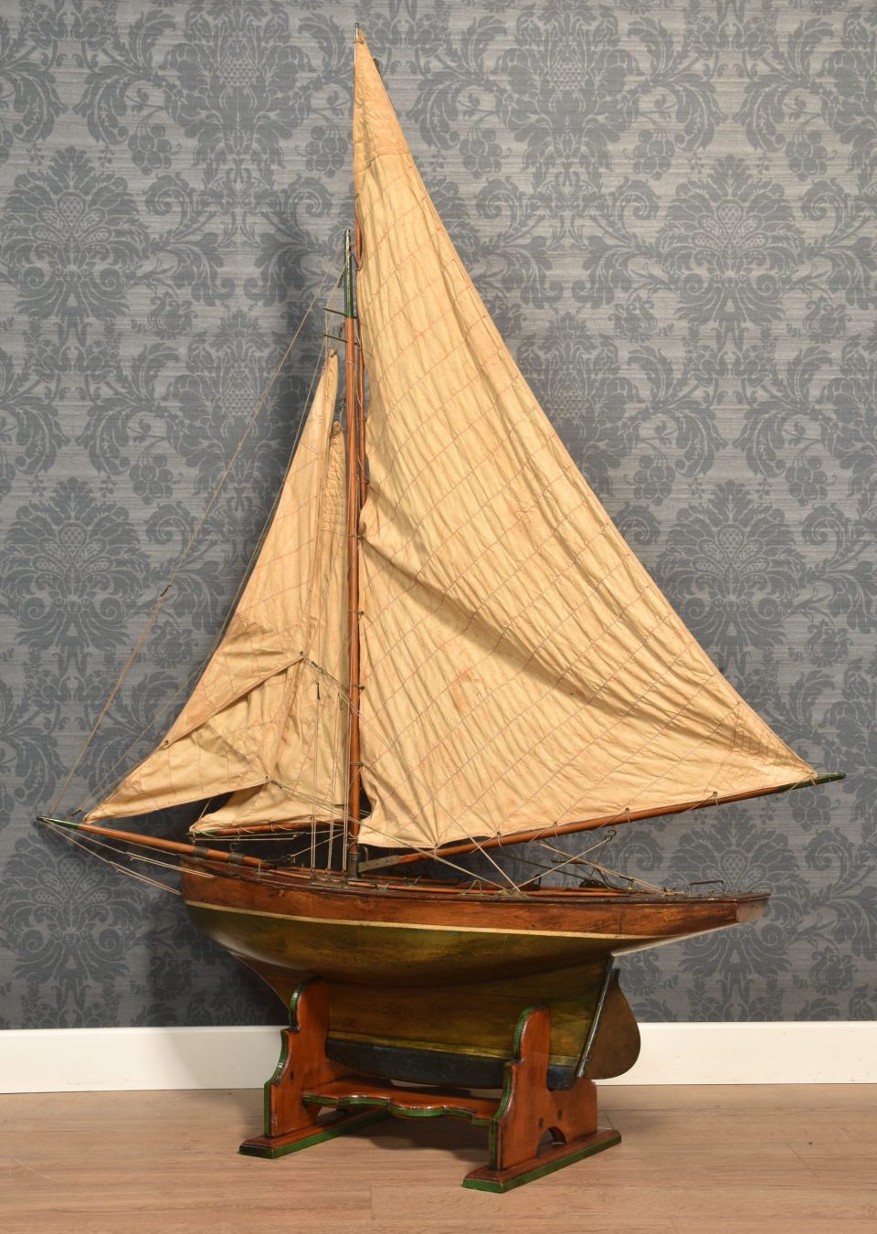 Large 19th century Pond Yach