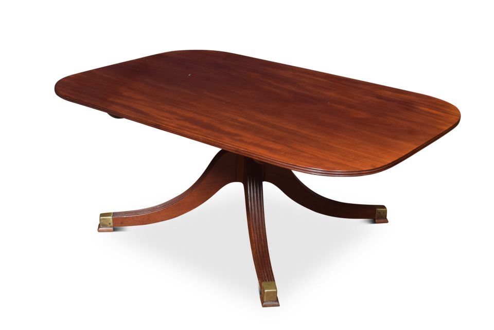 Regency mahogany coffee table