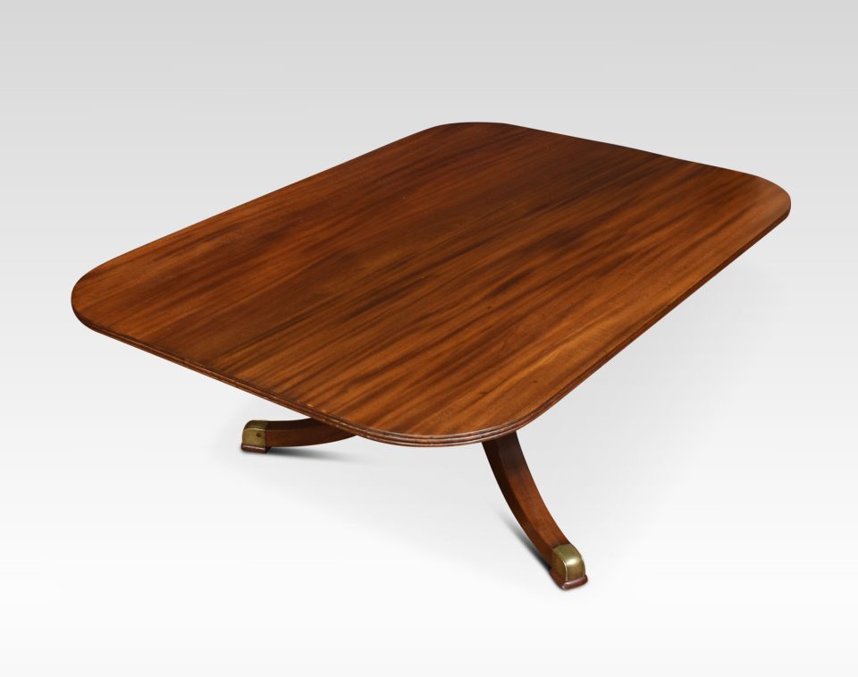 Mahogany coffee table
