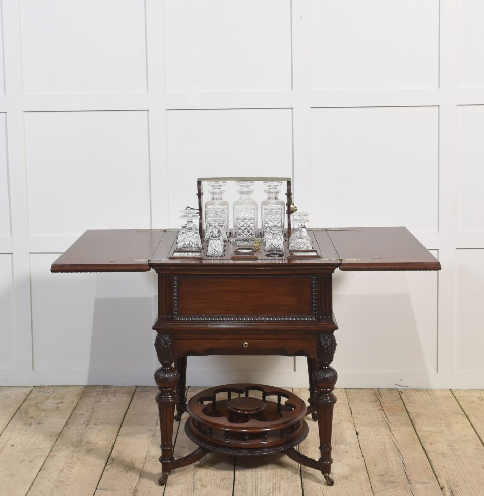 Mahogany surprise drinks cabinet