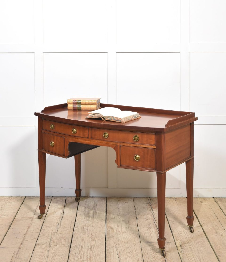 Mahogany writing table