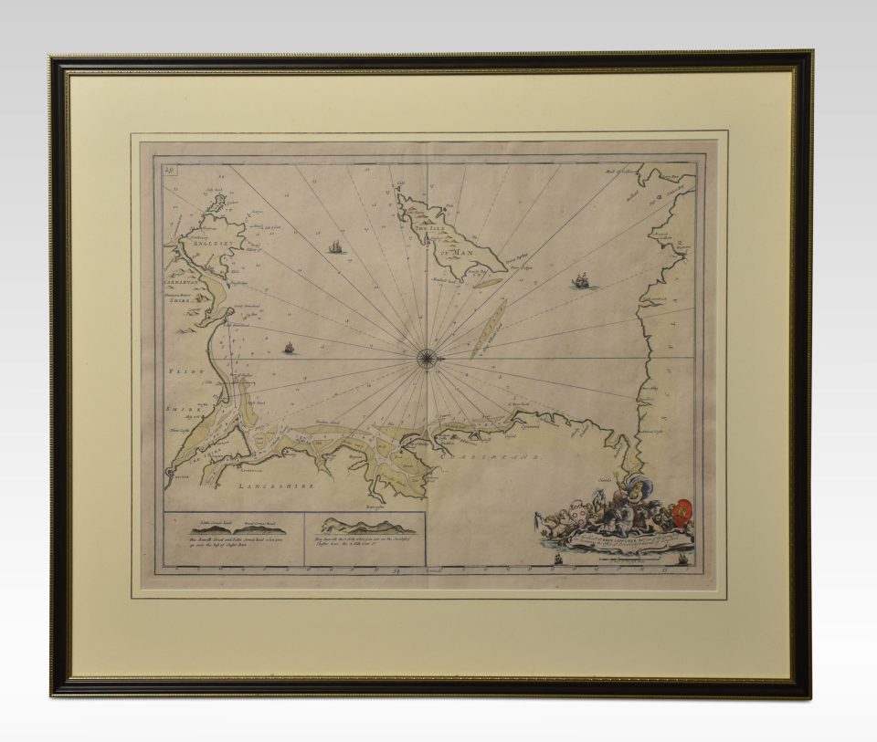 Northwest Coast and Isle of Man Map