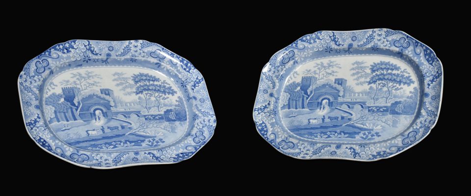 Pair of Spode Plates