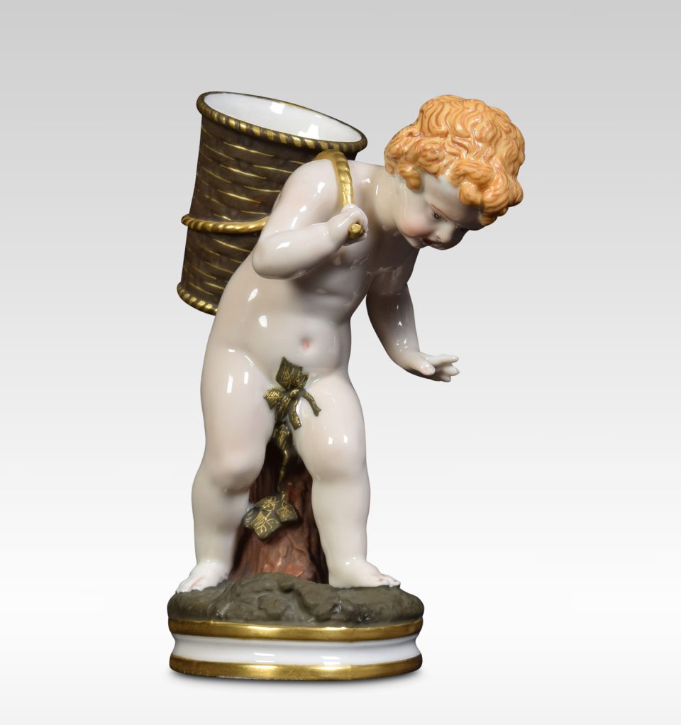 Late 19th century Royal Worcester figure of a boy