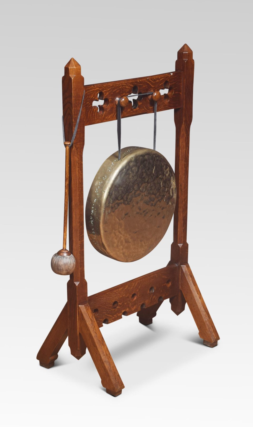 Gothic revival dinner gong