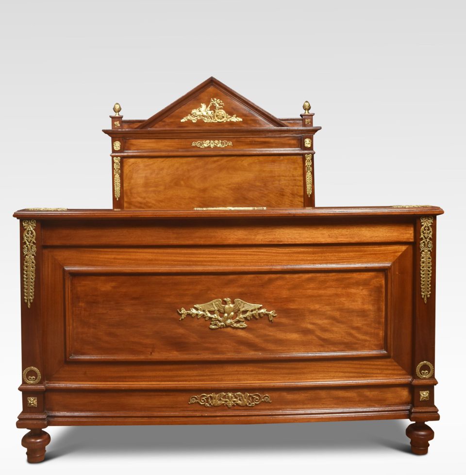 Empire Mahogany double bed