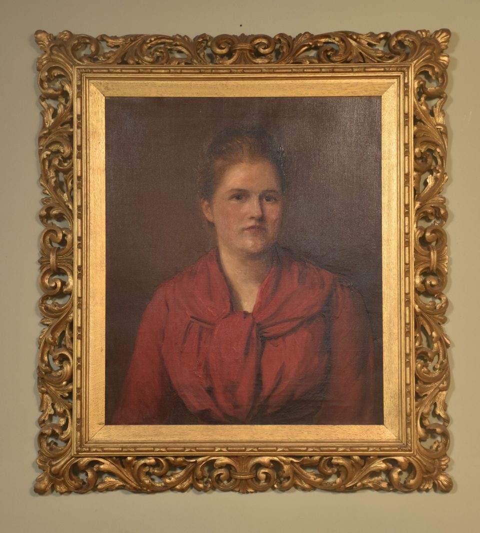 Oil on Canvas Portrait of a Lady