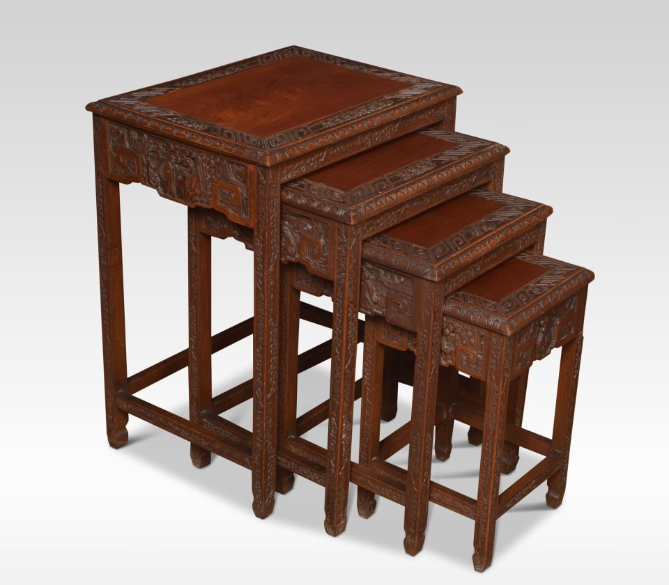 Chinese nest of four tables
