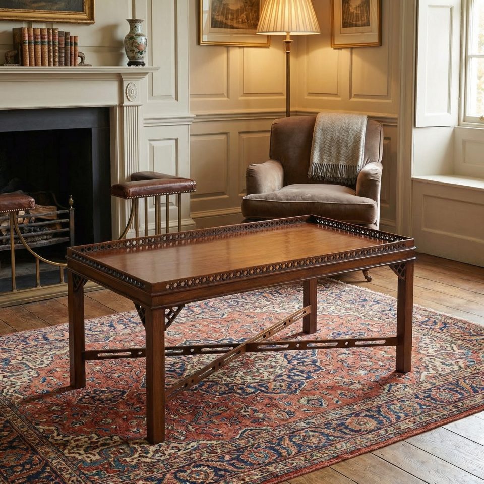 Mahogany coffee table
